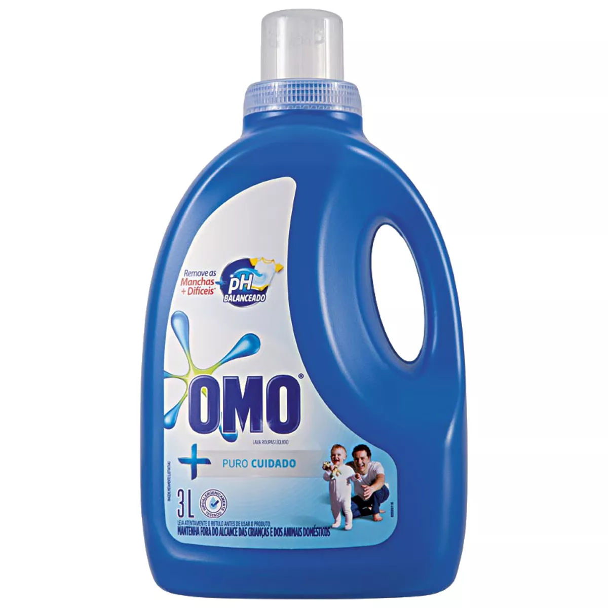 Sabao Liquido Omo Puro Cuidado 3l Sabao Liquido Omo Puro Cuidado 3l - Imagem 1
